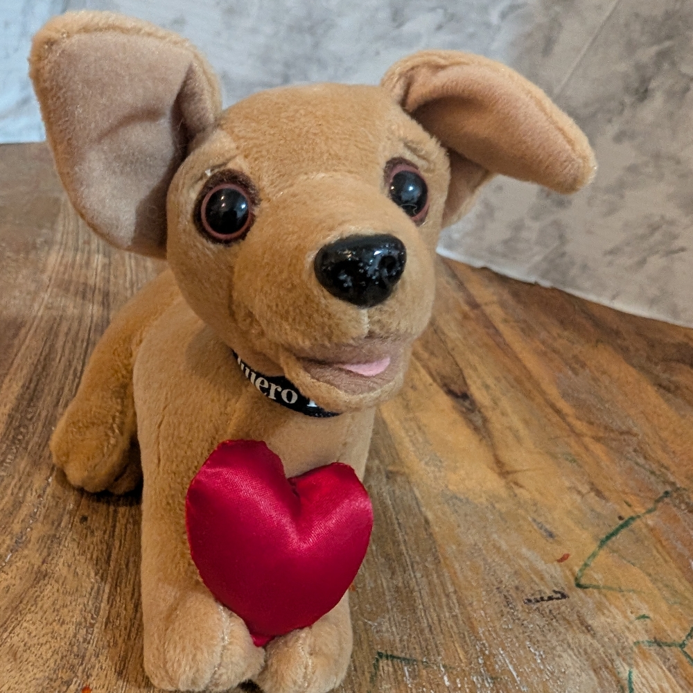 Vintage Taco Bell Stuffed Dog